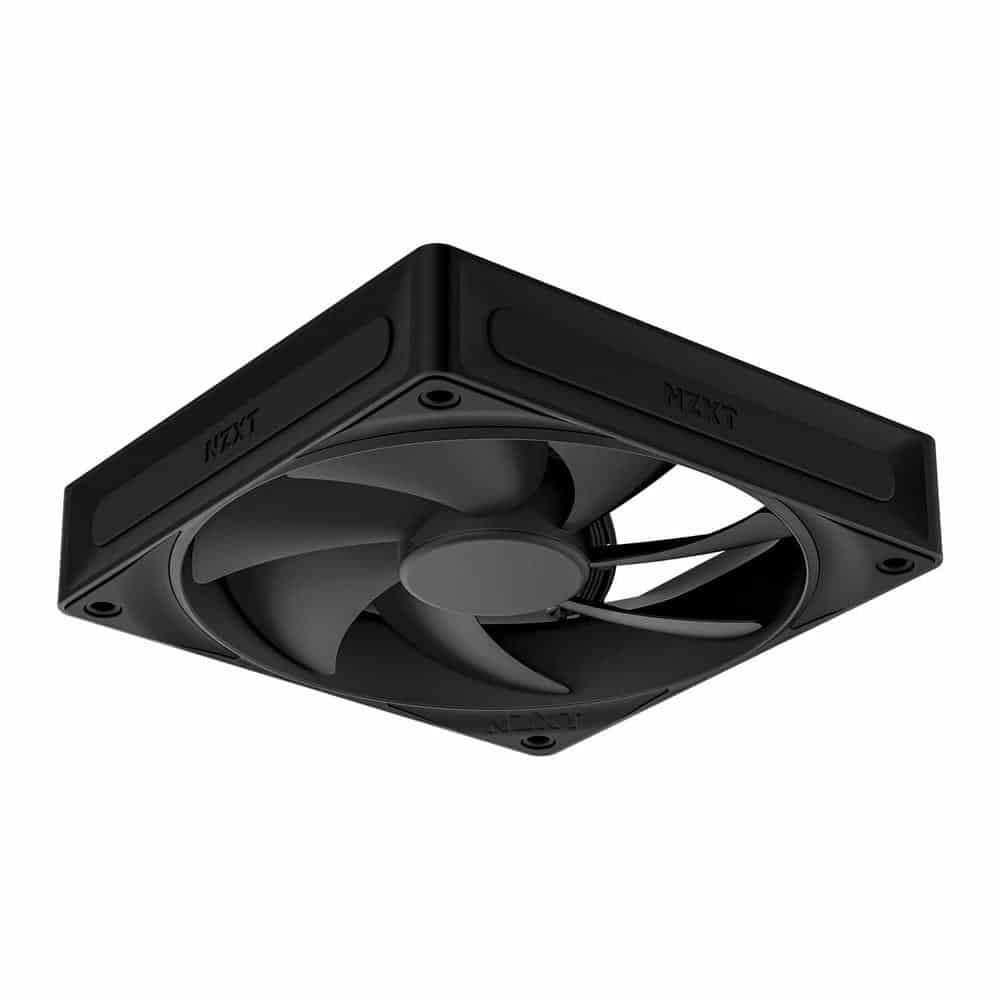 (image for) NZXT F120P V2 Black Static Pressure Single 120mm PWM Fan